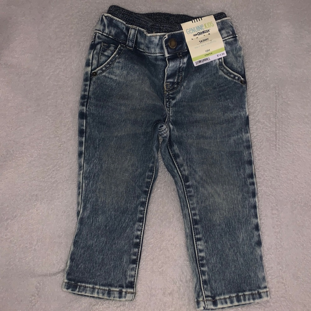Brand New Genuine Kids Oshkosh Skinny Stretch Baby Jeans